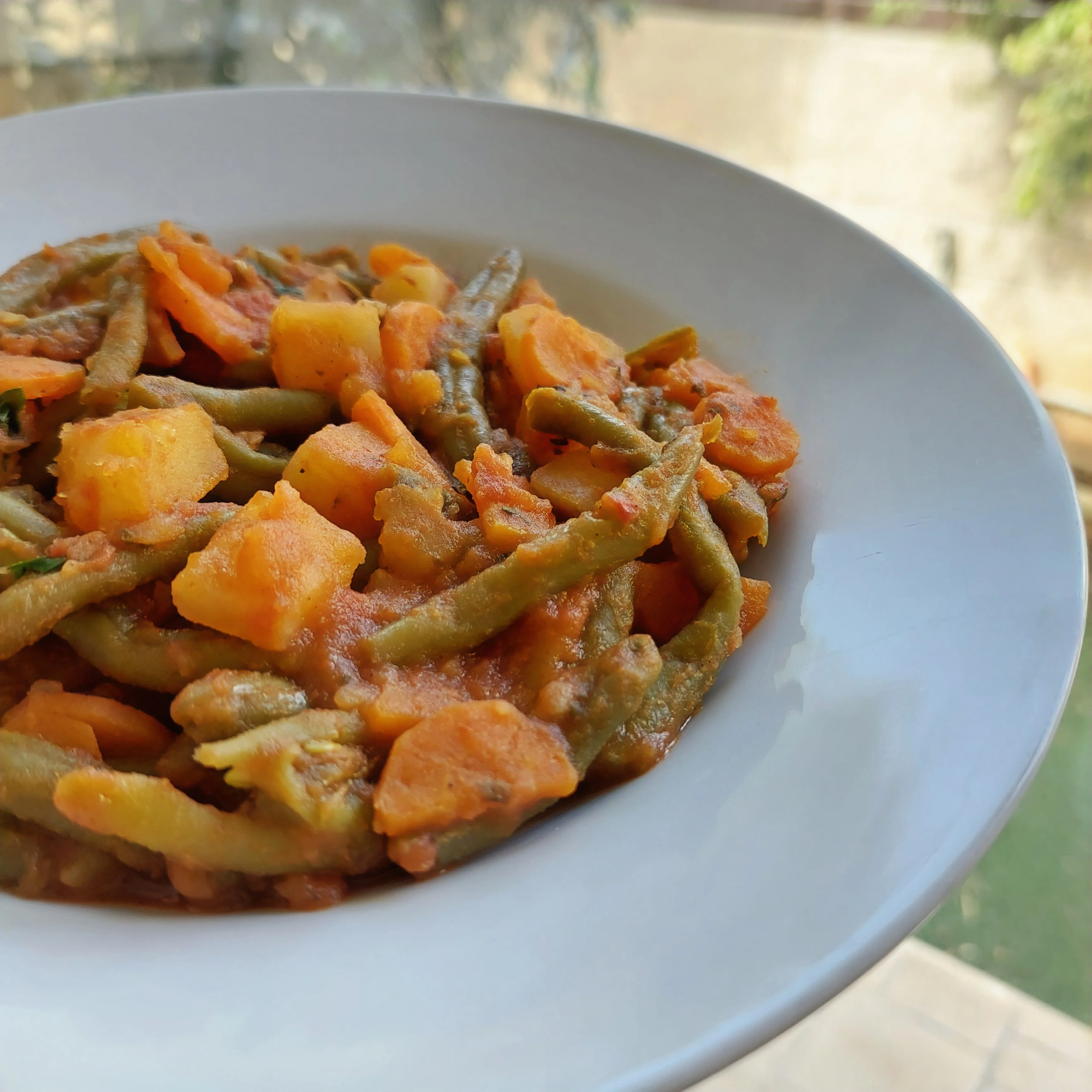 IBS Friendly String Bean Stew